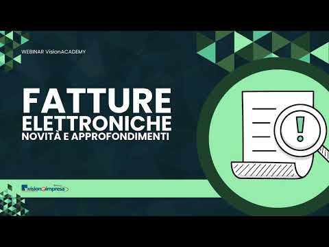 fatturazione elettronica novità e approfondimenti